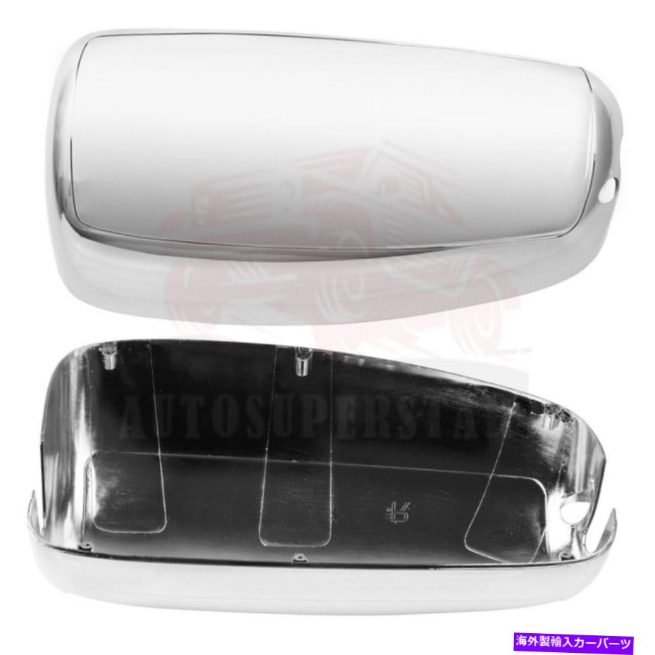 USミラー International 9200 9400i 9900i 5900 1997-2010のペアクロムミラーカバー Pair Chrome Mirrors Cover For International 9200 9400I 9900I 5900 1997-2010