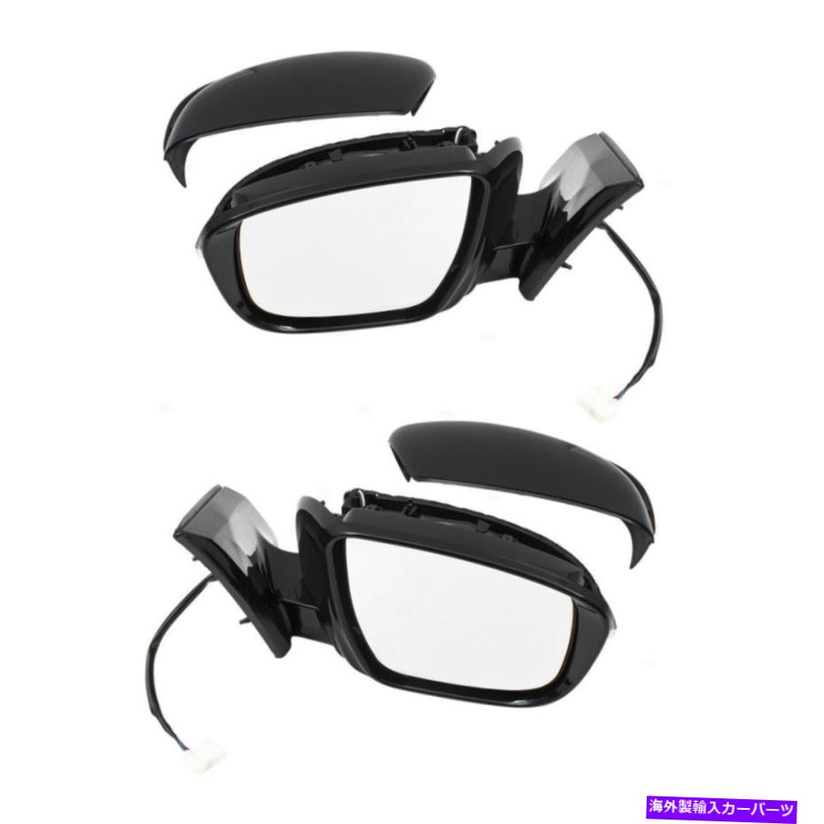 USミラー 15-16日産ムラーノNI1320256 NI1321256の新しいペアパワーサイドミラー信号 New Pair Power S..