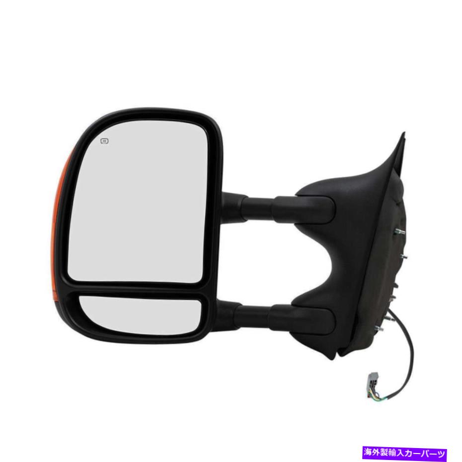 USミラー 2003-2007 F-350 F-350 F-2550スーパーデューティパワー加熱牽引信号ドライバーサイドミラー For 2003-2007 F-350 F-250 Super Duty Power Heated Tow Signal Driver Side Mirror