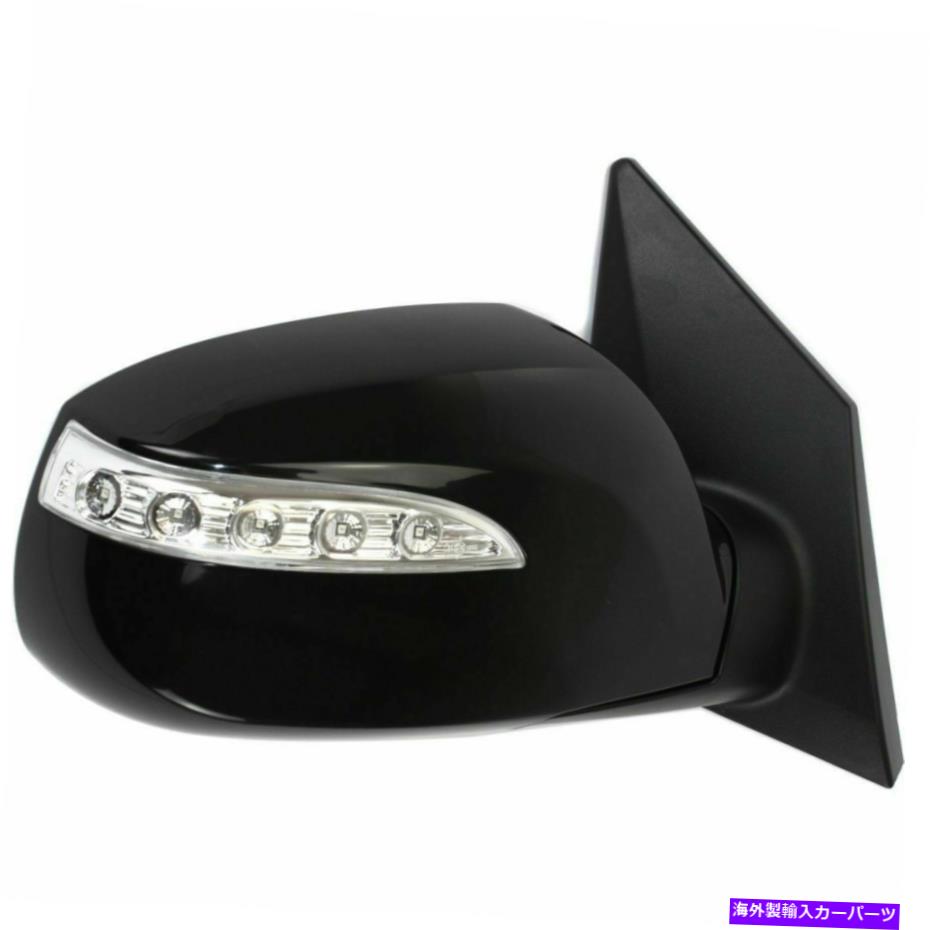 USミラー 信号ランプ付きの新しいRHサイド加熱パワーミラーヒュンダイツーソンHY1321176 New RH Side Heated Power Mirror With Signal Lamp Fits Hyundai Tucson HY1321176