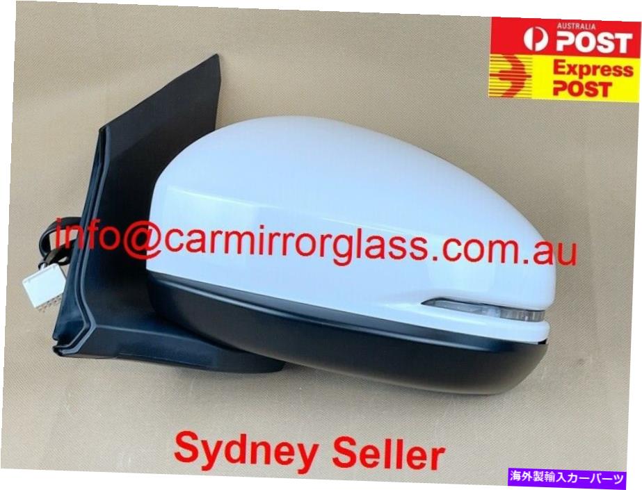 USミラー ホンダシティGMの新しいドアミラー4/2014以降（左側、ブリンカー、白 NEW DOOR MIRROR FOR HONDA CITY GM 4/2014 ONWARD (Left SIDE, Blinker, White