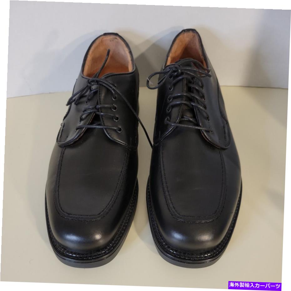 supports shock ボストニアンストラダオックスフォードドレスシューズメンズサイズ9.5Wブラックレザーエプロントゥー Bostonian Strada Oxford Dress Shoes Men's Size 9.5W Black Leather Apron Toe