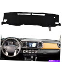 Dashboard Cover トヨタタコマ2016-2020ダッシュマットダッシュボードカーペットダッシュカバーマットブラックに適しています Fits For...