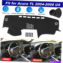 Dashboard Cover Acura TL 2004-2008ダッシュマットダッシュカバーダッシュボードマットカーインテリアパッドカーペット For Ac...