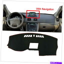 Dashboard Cover 1xブラックダッシュボードカバーボルボXC90 2002 2003-2013 w/ナビゲーション用パッドダッシュマット 1x Black Dashboard Cover Pad Dashmat For Volvo XC90 2002 2003-2013 W/navigation(2)