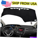 Dashboard Cover ホンダシビック12-15ダッシュボードカバーダッシュマットダッシュマットカバーパッドカーペット For Honda Civic ...
