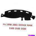 Dashboard Cover フィット1998-2001ダッジラム1500 2500 3500ダッシュボードカバーダッシュマットパッドカーペットトリム Fit...