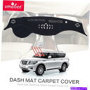 Dashboard Cover 日産パトロールのためのダッシュマットダッシュマットY62アンチスリップダッシュボードパッドカーカーペットカバー Dash Mat...