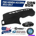 Dashboard Cover z_AR[h2013-2017_bV{[hubNJ[ybg̊~߃_bV_bVJo[ Non-Slip Dashmat Dash Cover for Honda Accord 2013-2017 Dashboard Black Carpet