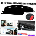 Dashboard Cover 1994年から1996年のダッジRAM1500 2500の非滑りダッシュマットカバーブラックダッシュボードカーペット Non-S...