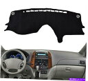 Dashboard Cover 防水ダッシュボードマット、ダッシュカバーパッドカーペットオートトヨタシエナ2004-2010 Waterproof Dashbo...