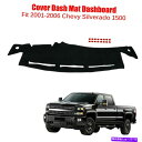 Dashboard Cover 2001年から2006年のシボレーシルバラード1500カーカバーダッシュマットダッシュボードカーペットブラック For 2001...
