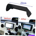Dashboard Cover ユニバーサルカーアンチグレアダッシュラジオサンシェードGPSナビゲーションフードキャップ/カバー22mm Universal C...