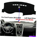Dashboard Cover 2013-2017 Ford Fusion Blackの非滑りダッシュボードカバーダッシュマットカーペット Non-Slip Dashboard Cover Dash Mat Carpet For 2013-2017 Ford Fusion Black(2)