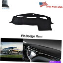 Dashboard Cover 2010-2017 Dodge RAM1500 2500 3500の非滑りダッシュボードカーペットダッシュマットカバー Non-...