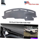 Dashboard Cover 1999年から2004年のフォードF250 F350 F450のアンチスリップダッシュマットカバーグレーダッシュボードカーペット...