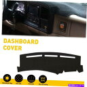 Dashboard Cover フィット99-06シボレーシルバードタホ郊外ダッシュカバーマットダッシュボードパッドブラックNUS Fits 99-06 Chevy Silverado Tahoe Suburban Dash Cover Mat Dashboard Pad Black NUS