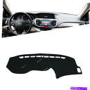 Dashboard Cover ホンダアコード13 14 15 16 17 LHDカーダッシュボードカーペットサンカバーマットブラック For Honda Ac...