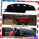 Dashboard Cover 1994-1996の滑り止めダッシュマットカバーダッジRAM1500 2500トラックダッシュボードカーペット Anti-Sli...