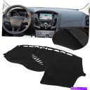 Dashboard Cover カーダッシュマットダッシュボードカバーダッシュマットフォードフォーカス2012-2017ブラック Car Dash Mat Dashboard Cover Dashmat For Ford Focus 2012-2017 Black(2)