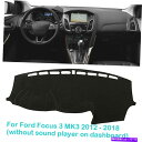 Dashboard Cover Ford Focus2012-2018 17 16 Dashmat Sun Dashboard Mat Cover Pad Ca...