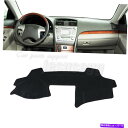 Dashboard Cover トヨタカムリ2007-2011 LHDカーサンシェードバイザーパッドダッシュボードカバーマットブラック For Toyota C...