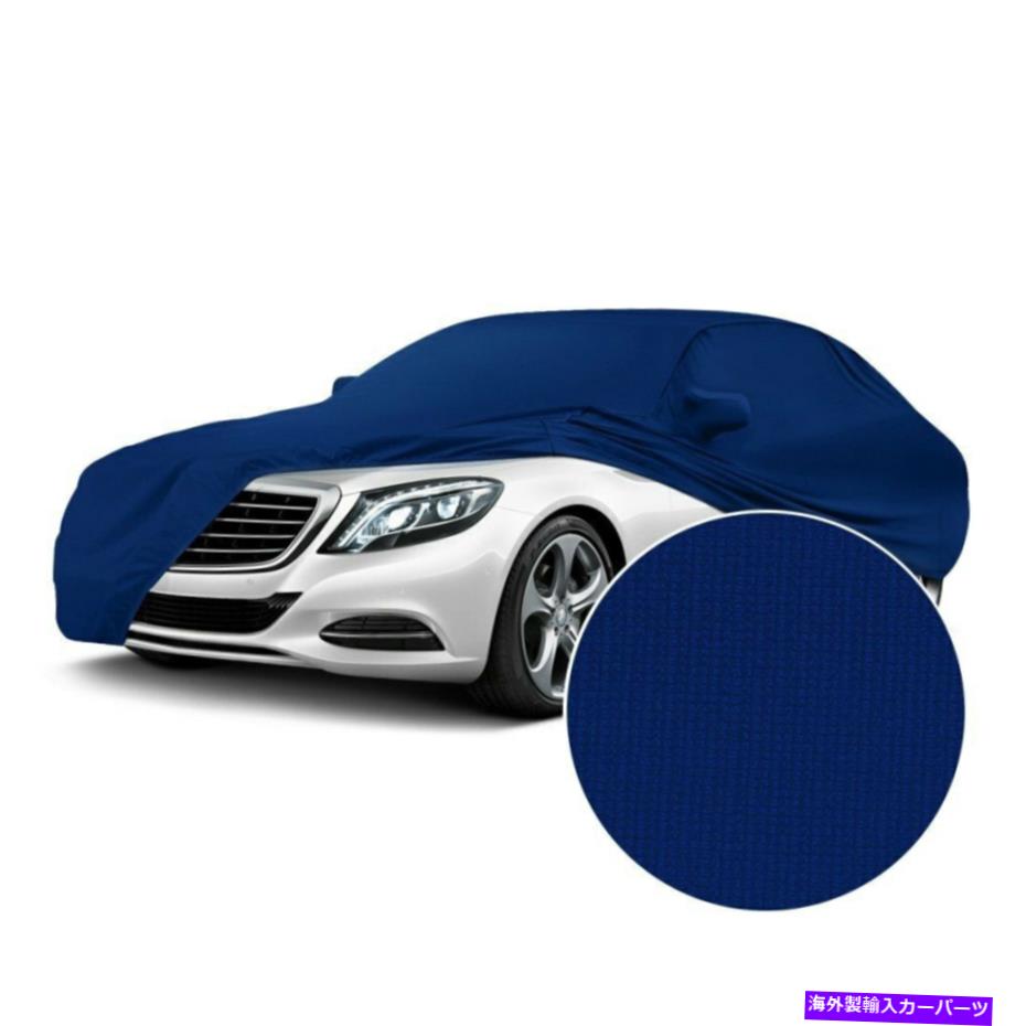 カーカバー テスラの12-15カバーサテンストレッチ屋内インパクトブルーカスタムカーカバー For Tesla S 12-15 Coverking Satin Stretch Indoor Impact Blue Custom Car Cover