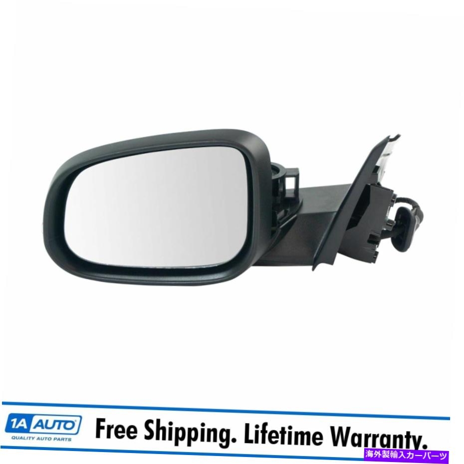 USミラー ミラーパワー加熱ターンターンシグナルスムースブラックドライバーサイドS60 V60新しい左LH Mirror Power Heated Turn Signal Smooth Black Driver Side Left LH for S60 V60 New