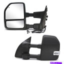 USミラー 1999 2000 2001 Ford F250 F550 Super Duty Power LH RHの牽引ミラー Towing Mirrors For 1999 2000 2001 Ford F250 F550 Super Duty Power LH RH