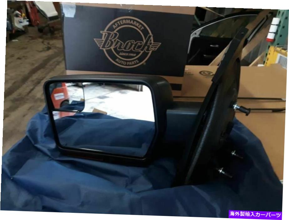 USߥ顼 ɥ饤Сɥӥ塼ߥ顼ѥ¥եå11-14եF150ԥåå500504 Driver Side View Mirror Power Pedestal Fits 11-14 FORD F150 PICKUP 500504