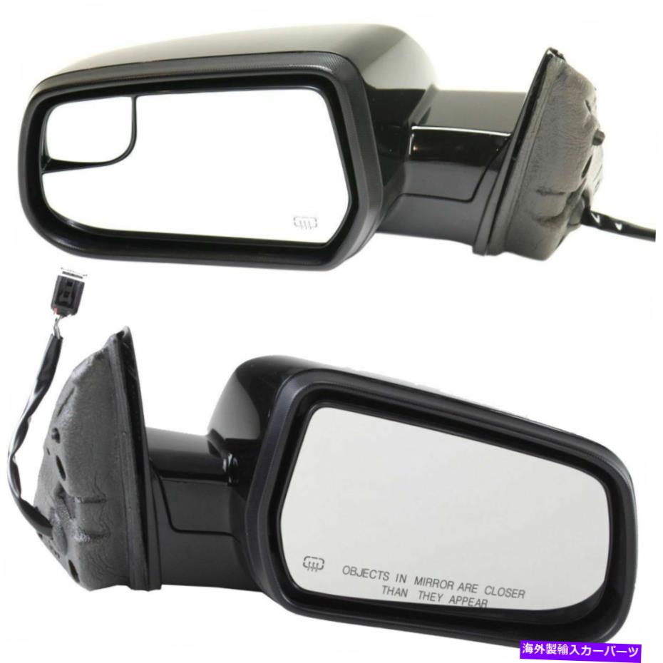 USミラー メモリ付き2 LH＆RHサイド加熱パワーミラーの新しいセットは、分点に適合します New Set Of 2 LH & RH Side Heated Power Mirror W/O Memory Fits Equinox Terrain