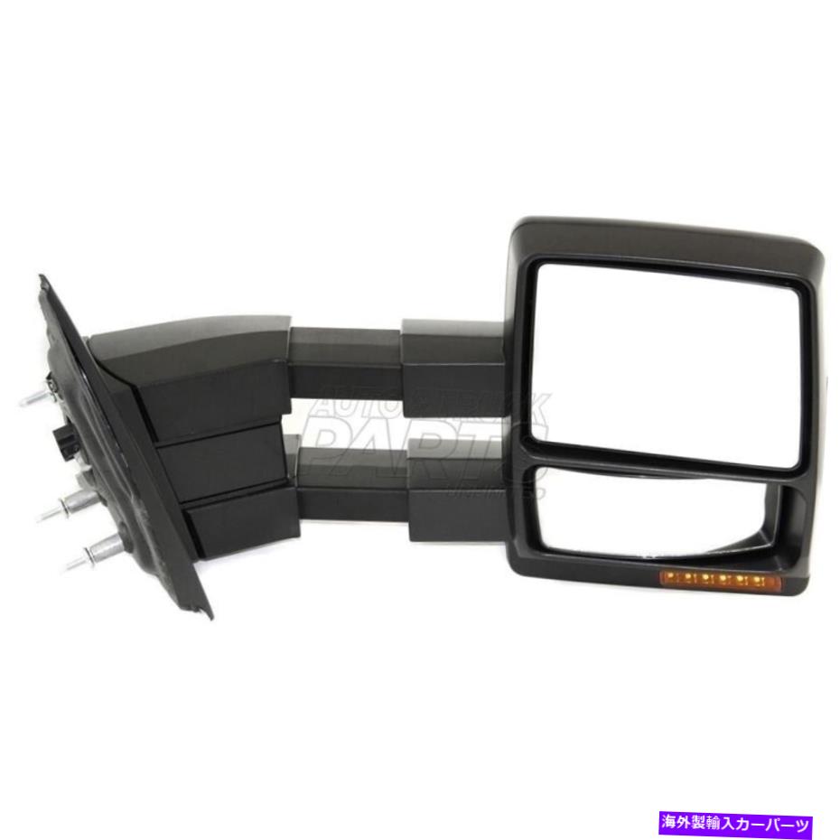 USミラー フィット09-14フォードF -150乗客サイドミラーの交換 - 加熱 - けん引 Fits 09-14 Ford F-150 Passenger Side Mirror Replacement - Heated - Towing