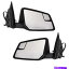 USߥ顼 13-15Υǥ2ܤΥǥꥢӥ塼ɥߥ顼ѥǮåȥڥ For 13-15 Acadia 2nd Design Rear View Door Mirror Power Non-Heat Set Pair