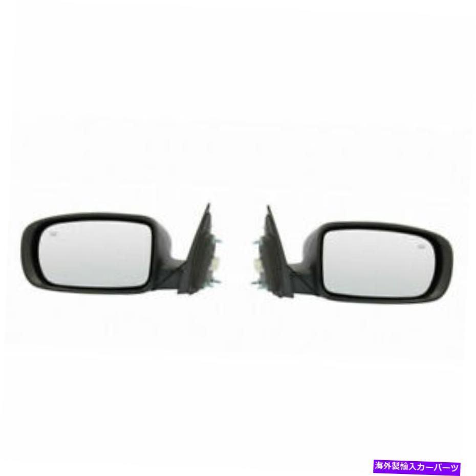 USミラー 2つの新しいセットChrysler 200 11-14 LH＆RHサイドパワーミラーマニュアルFLDG HTD New Set ..