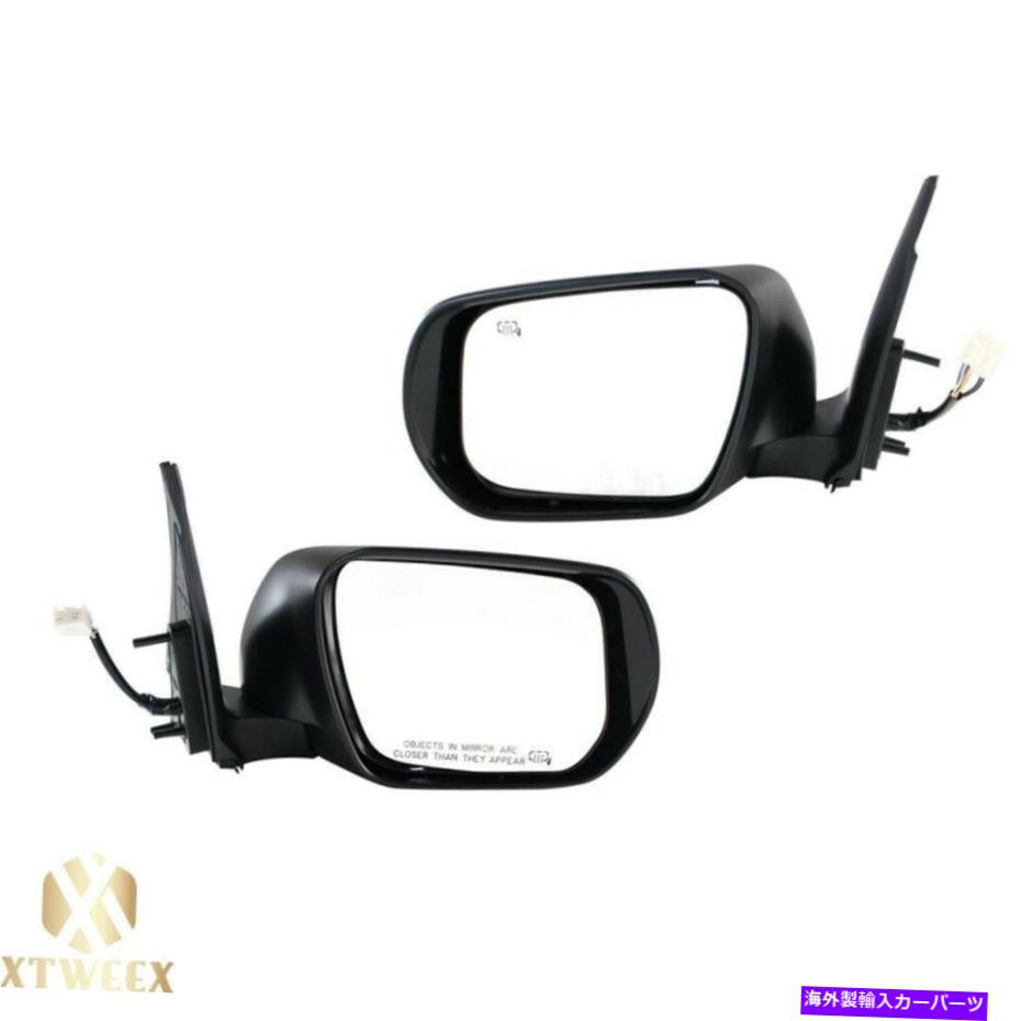 USミラー 09-13スズキグランドヴィタラ4WDの左+右側のパワー加熱w/信号鏡 Left+Right Side Power Heated w/Signal Mirror For 09-13 Suzuki Grand Vitara 4WD
