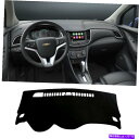 Dashboard Cover ダッシュボードカバーマットパッドサンカーペットブラック/ブラックGMシボレー2017 トラックスC24 Dash Board Cover Mat Pad Sun Carpet Black/Black for GM Chevrolet 2017 Trax C24