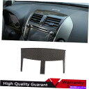 Dashboard Cover トヨタRAV4 2006-2012リアルカーボンファイバーセントラルコンソールエアアウトレットベントトリム For Toyota RAV4 2006-2012 Real Carbon Fiber Central Console Air Outlet Vent Trim