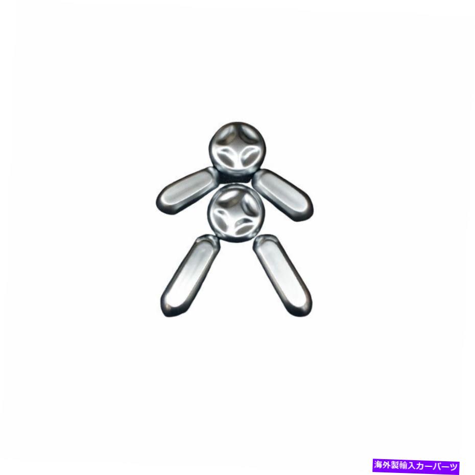 Dashboard Cover シルバーシート調整ハンドルボタンカバートリム6pcビュイックにフィットする2016-2020 Silver Seat Adjust Handle Button Cover Trim 6PC Fit For Buick Envision 2016-2020