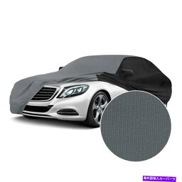 カーカバー カバーサテンストレッチ屋内メタリックグレーカスタムカーカバーwブラック Coverking Satin Stretch Indoor Metallic Gray Custom Car Cover w Black