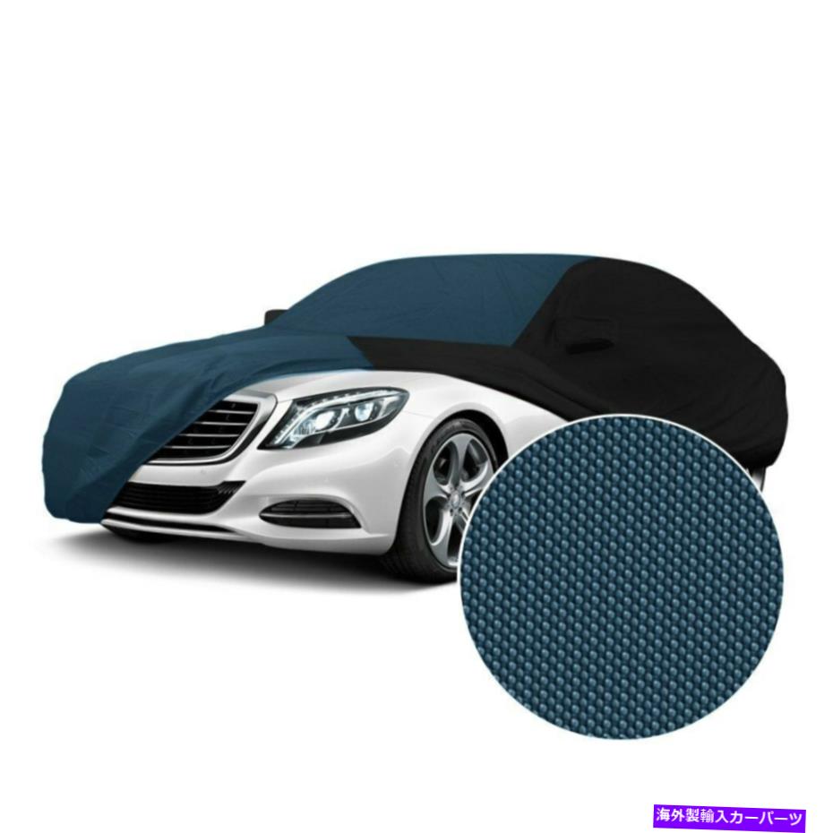 J[Jo[ q_C\i^20-22Xg[v[tu[JX^J[Jo[WubNTCh For Hyundai Sonata 20-22 Stormproof Blue Custom Car Cover w Black Sides