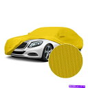 カーカバー メルセデスベンツ450SEL 75-77カバーストームプルーフ黄色のカスタムカーカバー For Mercedes-Benz 450SEL 75-77 Coverking Stormproof Yellow Custom Car Cover