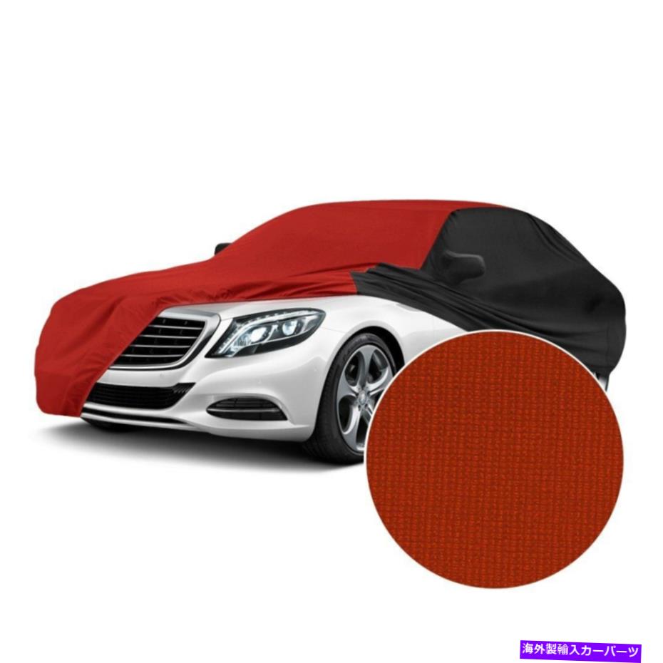 J[Jo[ ZfXxc240d 74-76J[Jo[TeXgb`Ahibh For Mercedes-Benz 240D 74-76 Car Cover Satin Stretch Indoor Adrenaline Red