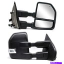 USミラー 2004年から2014年の新しいスタイルのトウミラー New Style Tow Mirrors For 2004-2014 Ford F150 Pickup Power Heated Turn Signal