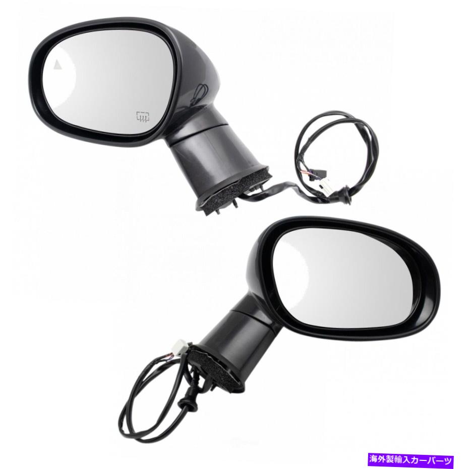 USミラー ドアミラーセットTRQ MRA09860は15-20 Dodge Challengerに適合します Door Mirror Set TRQ MRA09860 fits 15-20 Dodge Challenger