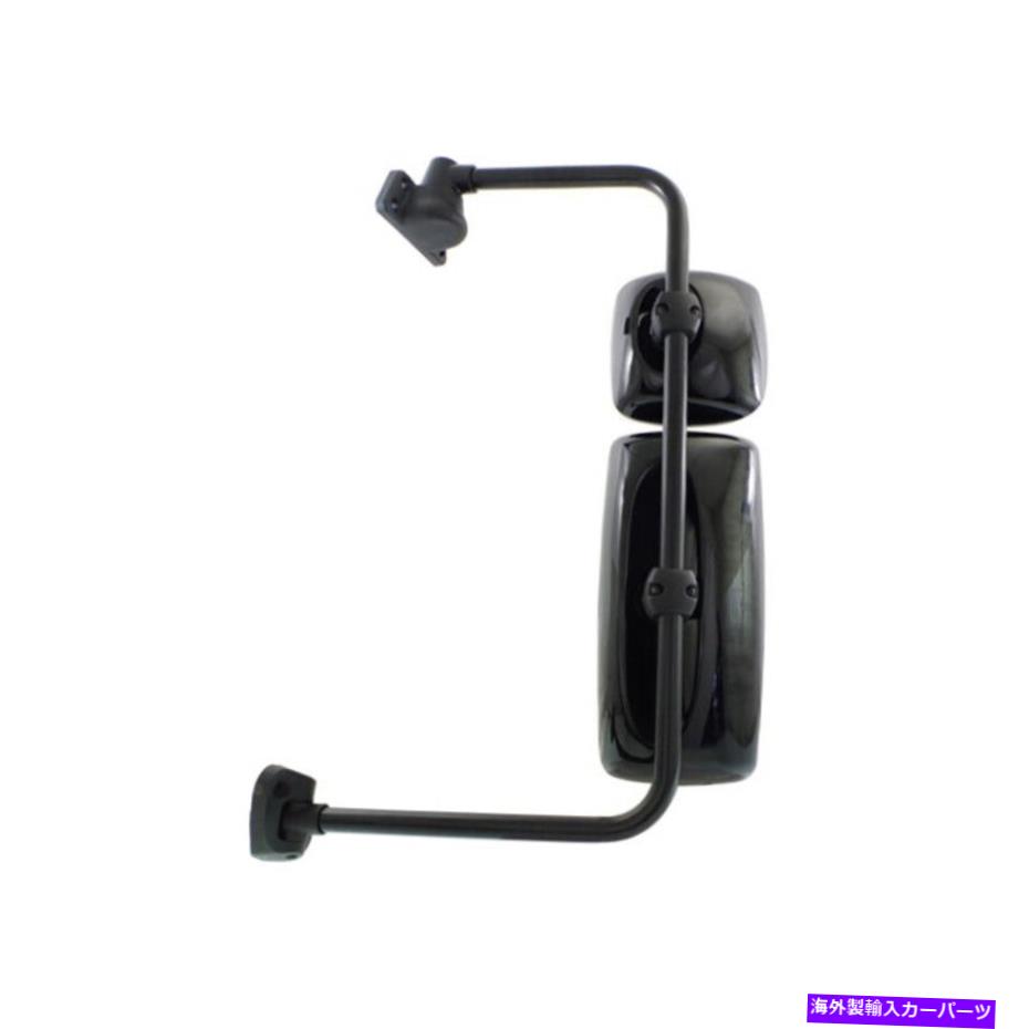 USミラー 新しい右ドアミラーフィットフリーフィートライナーヘビーデューティトラックM2 106 2004-16 NEW RIGHT DOOR MIRROR FITS FREIGHTLINER HEAVY DUTY TRUCK M2 106 2004-16 WITH ARM