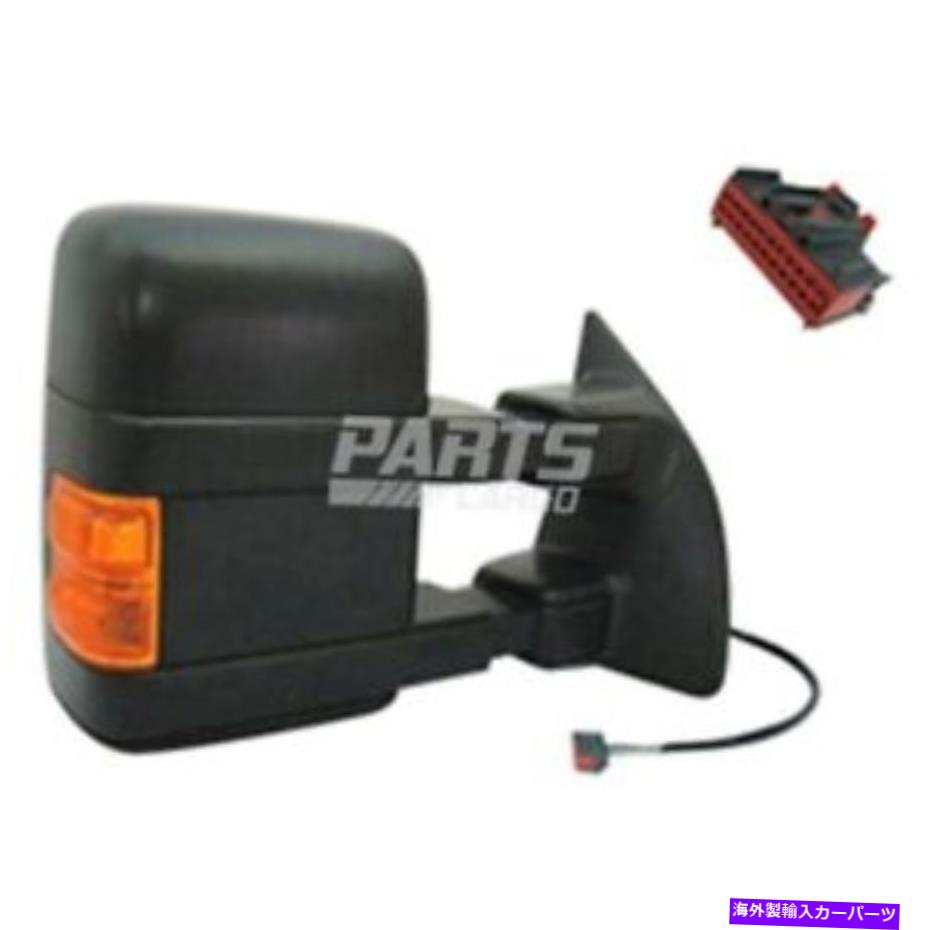 USߥ顼 ѥɥߥ顼ƥե˥å2008եåȥեF-350RH Power Door Mirror Textured Finish 2008 Fits Ford F-350 Right Passenger RH Side