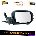 USミラー ホンダパイロットのRHパッセンジャーサイドに合うようにミラーパワー加熱カメラペイント Mirror Power Heated Camera Pain...