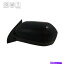 USߥ顼 ѥ֥åࡼɥ饤СɲǮѥɥߥ顼󥷥ʥդ Replacement Black Smooth Driver Side Heated Power Door Mirror w/o Turn Signal