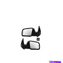 USミラー 電力加熱信号サイドミラーテクスチャキャップカバーセットトヨタ Power Heated Signal Side Mirror Textured Ca...