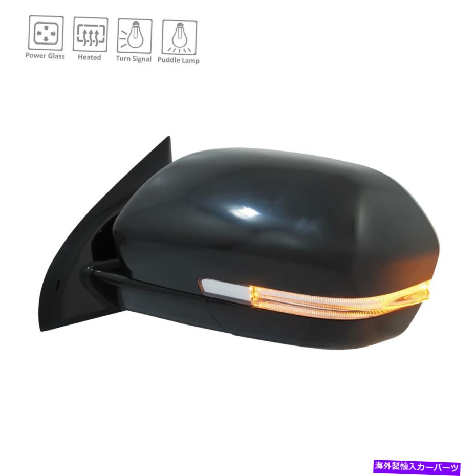 USߥ顼 ɥ饤СɲǮѥɥߥ顼ڥȤǤƤ Replacement Ready to Paint Driver Side Heated Power Door Mirror w/Turn Signal